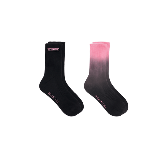 [2nd Pre-Order] BLACKPINK - DEADLINE WORLD TOUR IN SEOUL OFFICIAL MD SOCKS (2SET)