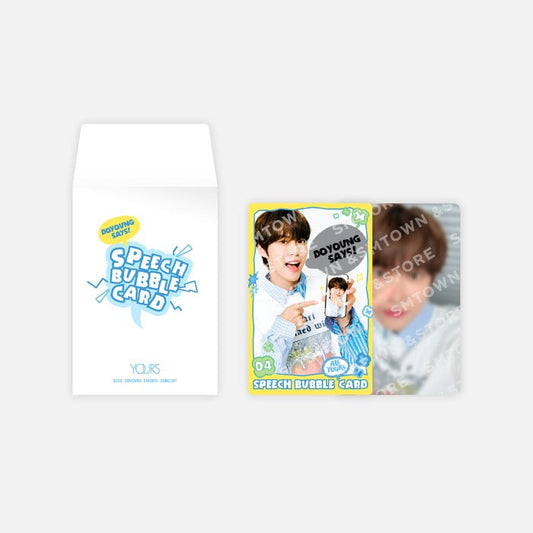 [Pre-Order] NCT DOYOUNG - YOURS 2025 ENCORE CONCERT OFFICIAL MD SPEECH BUBBLE CARD SET