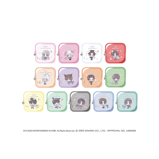[Pre-Order] SEVENTEEN - SEVENTEEN X SANRIO CHARACTERS COLLABORATION 2ND OFFICIAL MD SQUARE POUCH