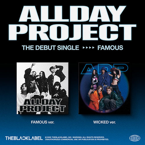 [Pre-Order] ALLDAY PROJECT - FAMOUS THE DEBUT SINGLE ALBUM STANDARD