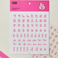 BT21 - SOUVENIR EDITION HANGEUL STICKER