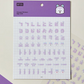 BT21 - SOUVENIR EDITION HANGEUL STICKER