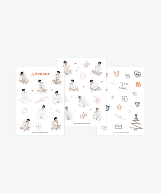 [Pre-Order] TXT - ACT : PROMISE WORLD TOUR OFFICIAL MD STICKER & TATTOO STICKER SET