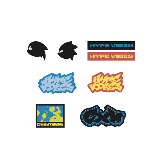 [Pre-Order] SEVENTEEN S.COUPS X MINGYU - HYPE VIBES OFFICIAL MD STICKER SET