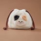 [Pre-Order] BT21 - BABY MORE FLUFFY FACE DOLL STRING POUCH