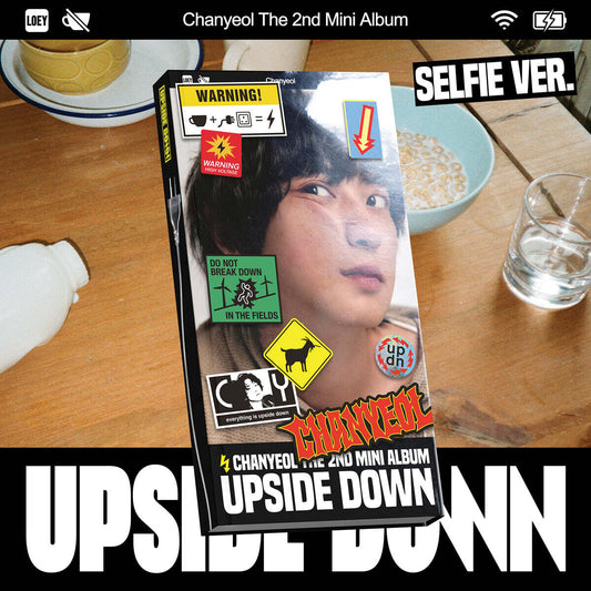 CHANYEOL - UPSIDE DOWN 2ND MINI ALBUM SMART ALBUM SELFIE VER