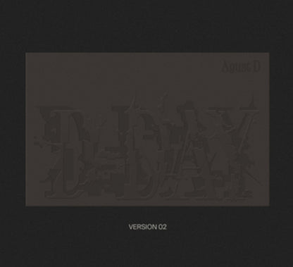 BTS SUGA - Agust D D-DAY 1ST SOLO ALBUM