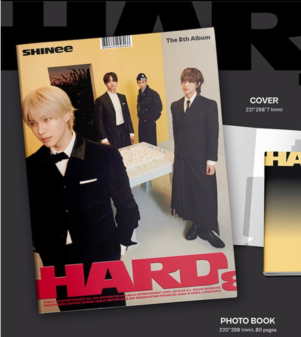 SHINEE - HARD 8TH FULL ALBUM PHOTOBOOK VER.