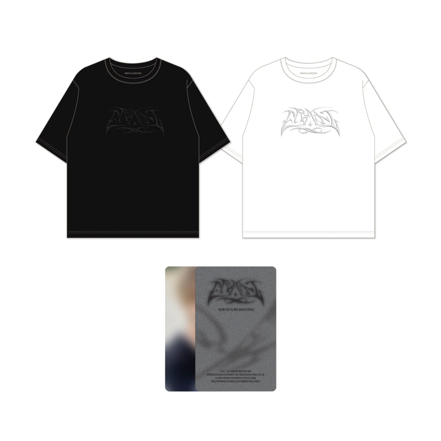 [Pre-Order] TAEMIN - ETERNAL THE 5TH MINI ALBUM EXHIBITION OFFICIAL MD T-SHIRT