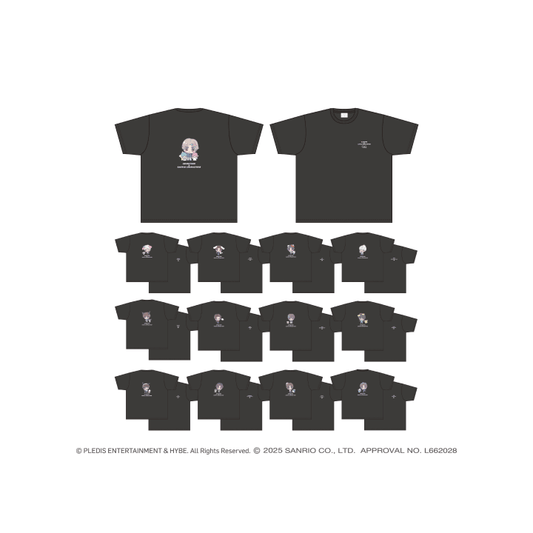 [Pre-Order] SEVENTEEN - SEVENTEEN X SANRIO CHARACTERS COLLABORATION 2ND OFFICIAL MD T-SHIRT