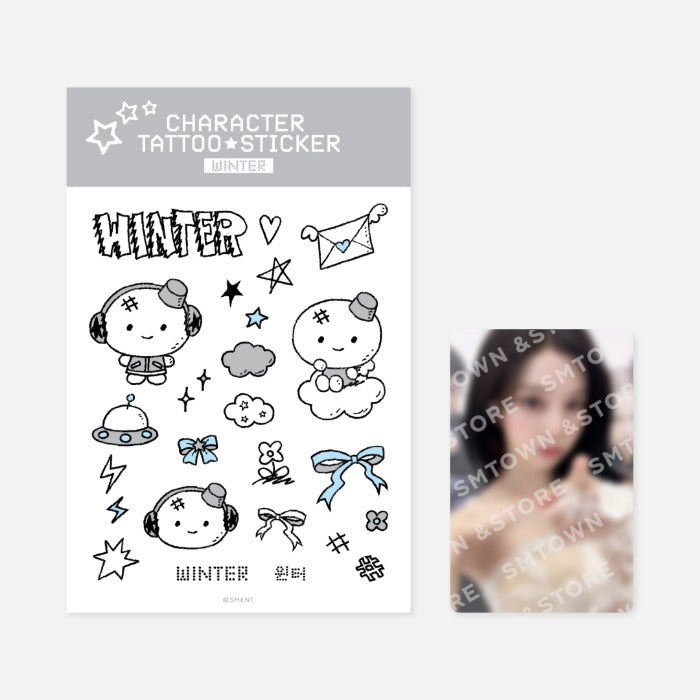 [Pre-Order] AESPA - SYNK : AEXIS LINE 2025 LIVE TOUR OFFICIAL MD TATTOO STICKER SET