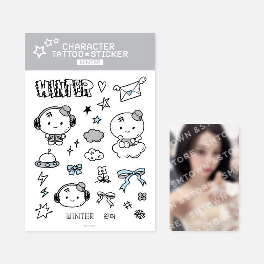[Pre-Order] AESPA - SYNK : AEXIS LINE 2025 LIVE TOUR OFFICIAL MD TATTOO STICKER SET