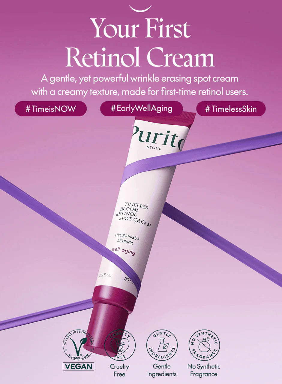 Purito Seoul Timeless Bloom Retinol Spot Cream