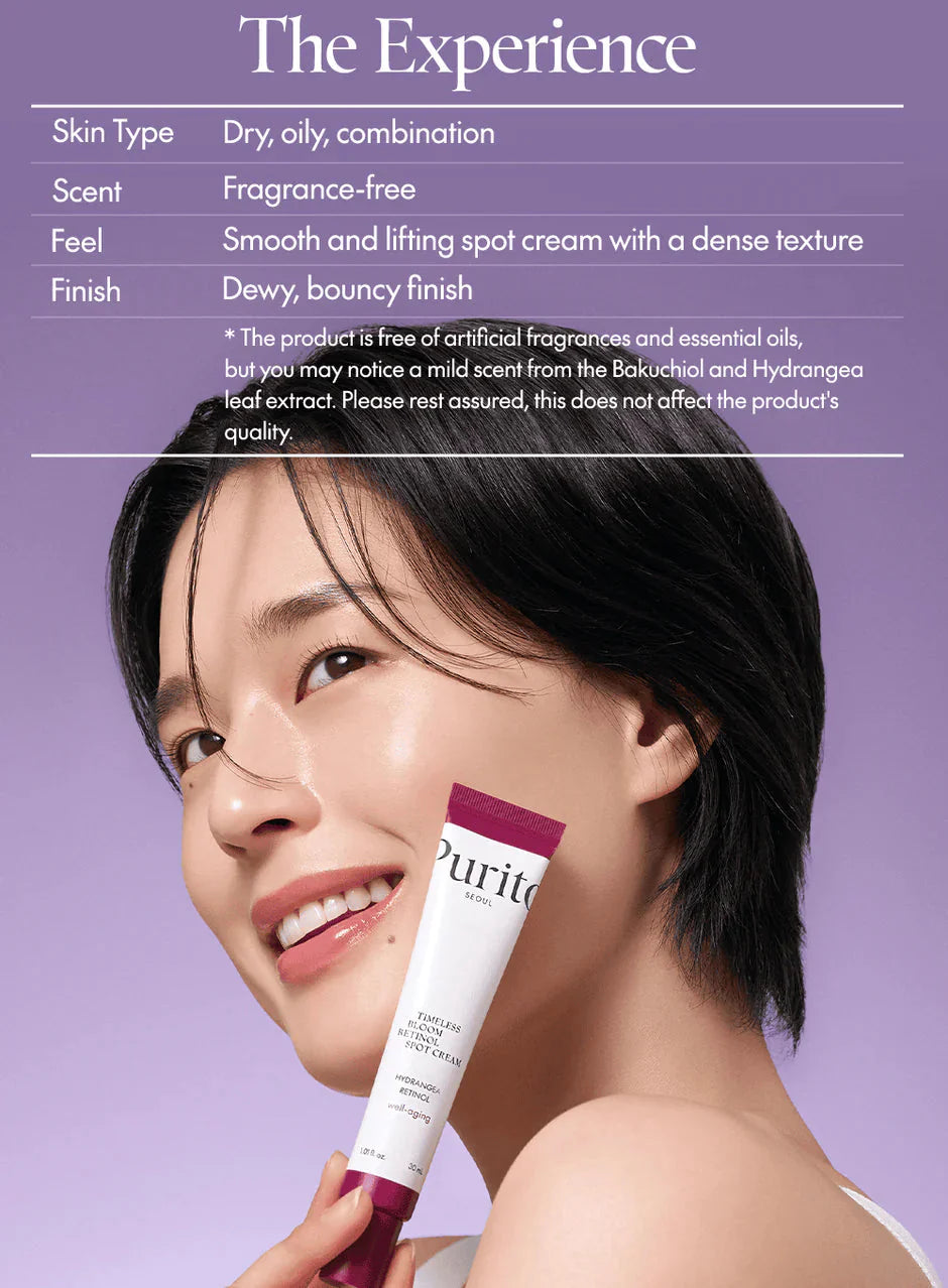 Purito Seoul Timeless Bloom Retinol Spot Cream
