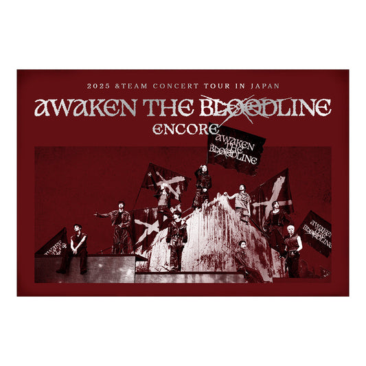 [Pre-Order] &TEAM - AWAKEN THE BLOODLINE CONCERT TOUR ENCORE IN JAPAN BLU-RAY