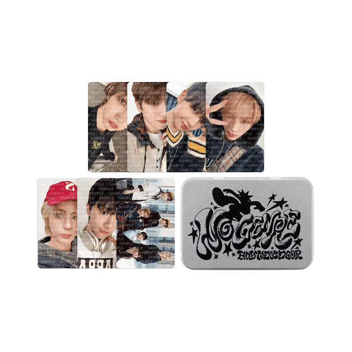[Pre-Order] BOYNEXTDOOR - NO GENRE OFFICIAL MD TIN CASE SET