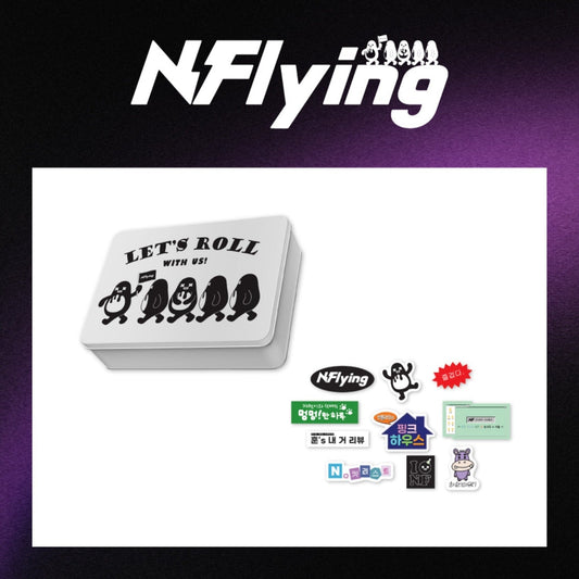 [Pre-Order] N.FLYING - EVERLASTING 10TH ANNIVERSARY POP-UP OFFICIAL MD TIN CASE STICKER SET