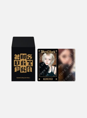 AESPA - DIRTY WORK OFFICIAL MD RANDOM TRADING CARD SET B