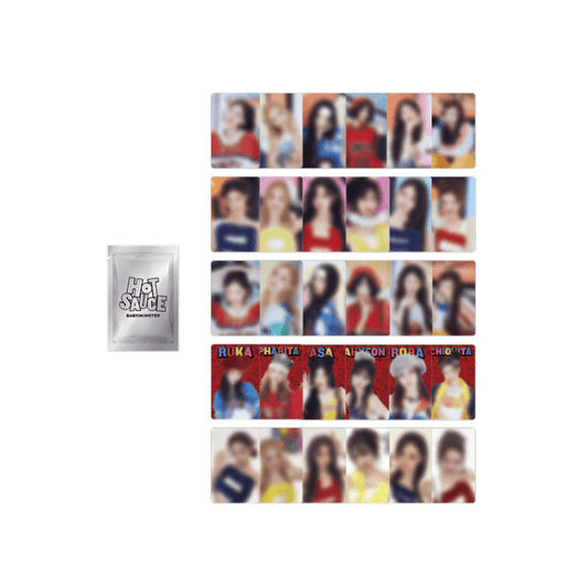 BABYMONSTER - HOTSAUCE OFFICIAL MD TRADING PHOTOCARD