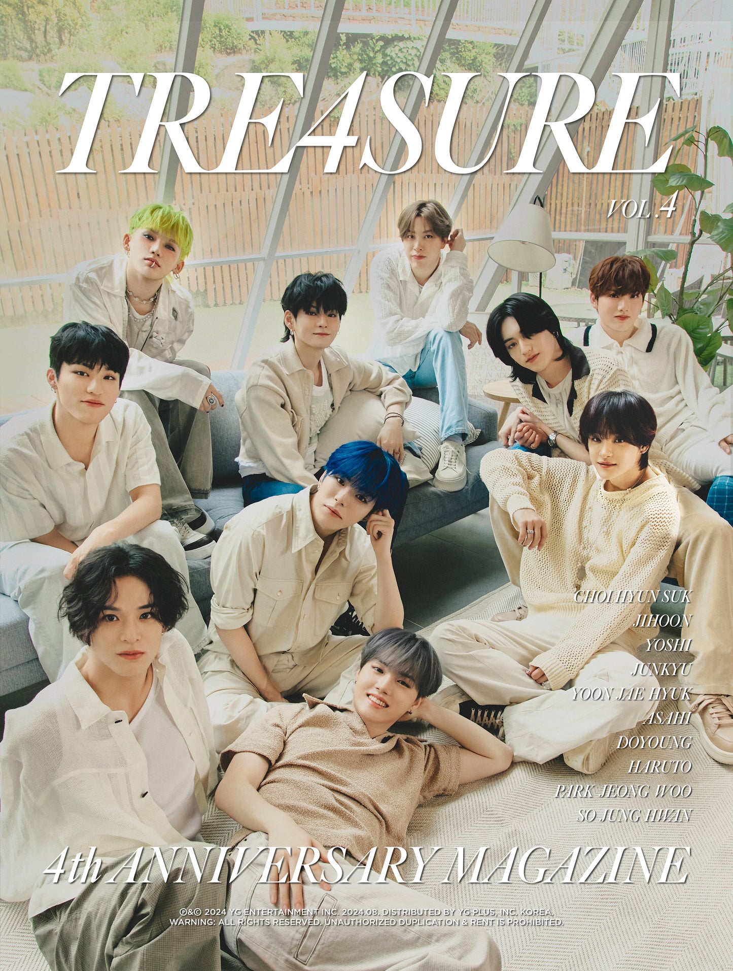 TREASURE - 4TH ANNIVERSARY MAGAZINE