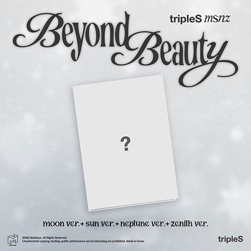 [Pre-Order] TRIPLES MSNZ - BEYOND BEAUTY MINI ALBUM STANDARD
