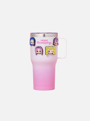 [Pre-Order] AESPA - TEENIEPING X AESPA OFFICIAL MD TUMBLER DECO SET