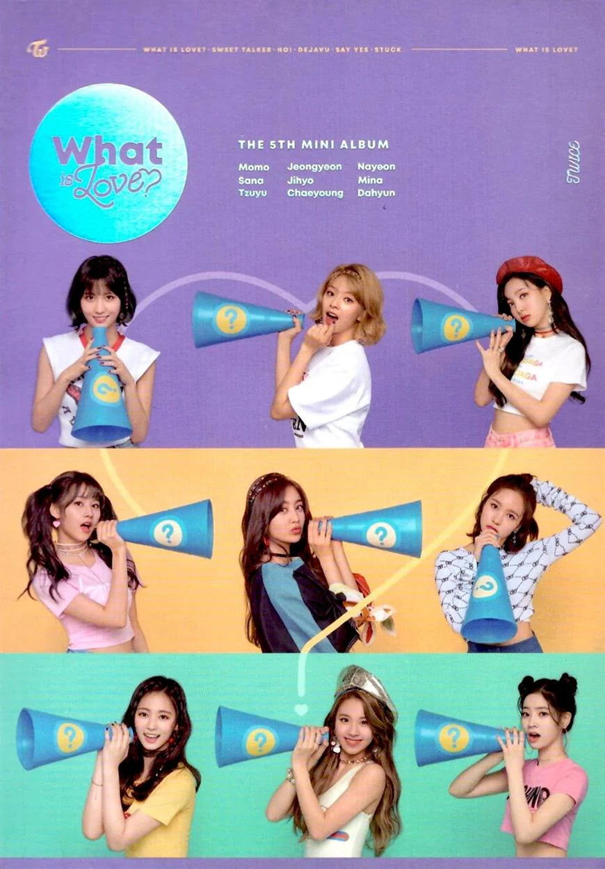 [POSTER 405-406] TWICE - 5th Mini Album [WHAT IS LOVE?]