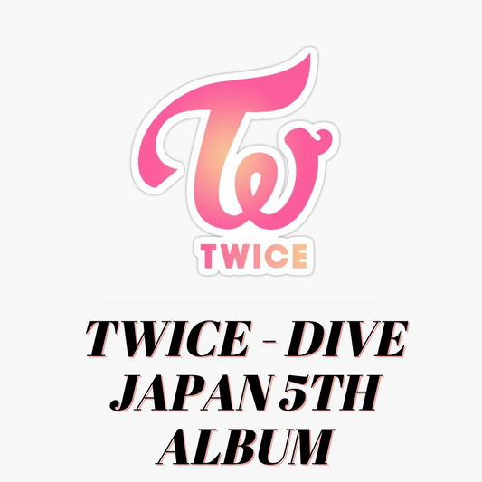[Pre-Order] TWICE - DIVE JAPAN 5TH ALBUM STANDARD VER
