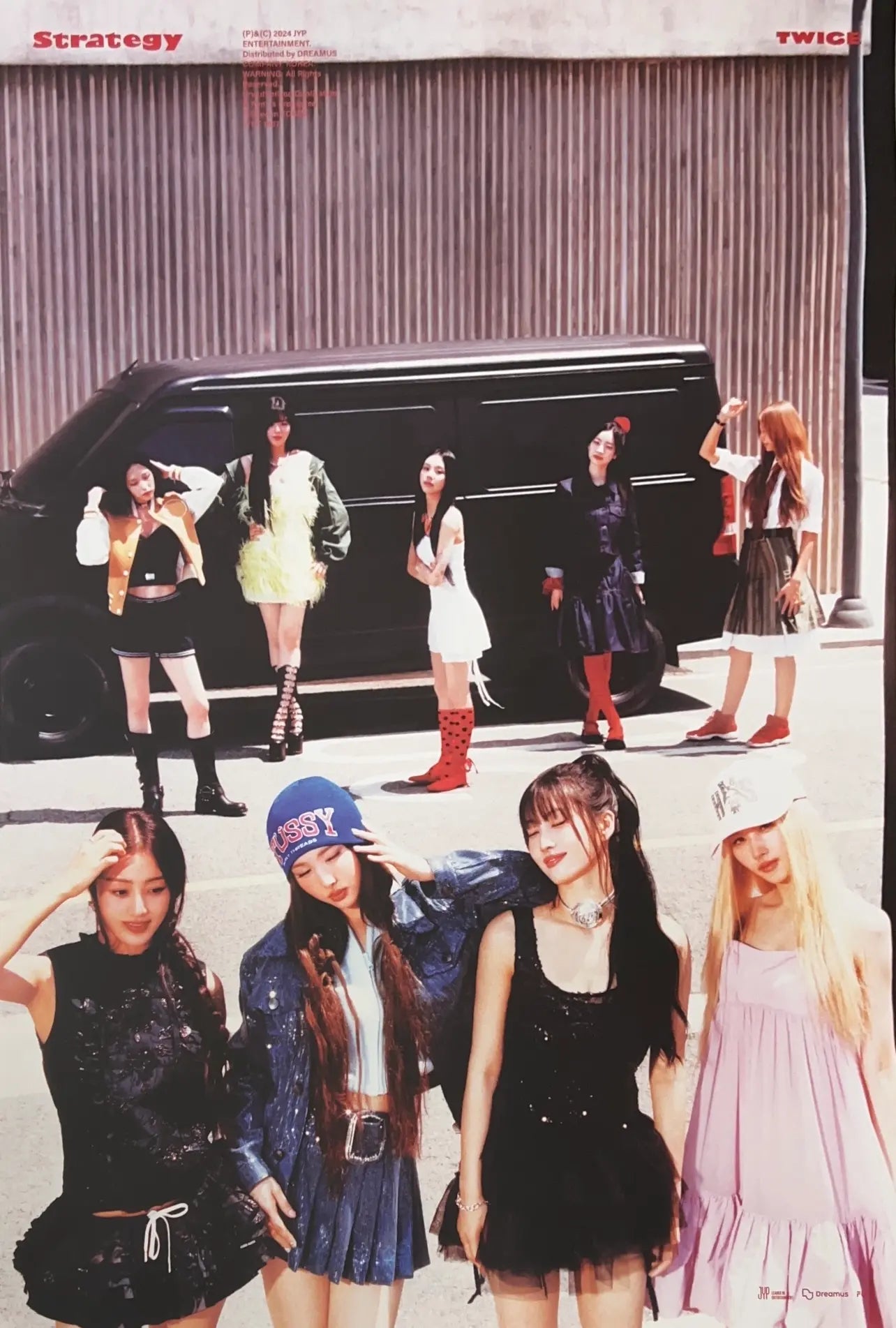 [POSTER 349-351] TWICE - STRATEGY 14TH MINI ALBUM STANDARD