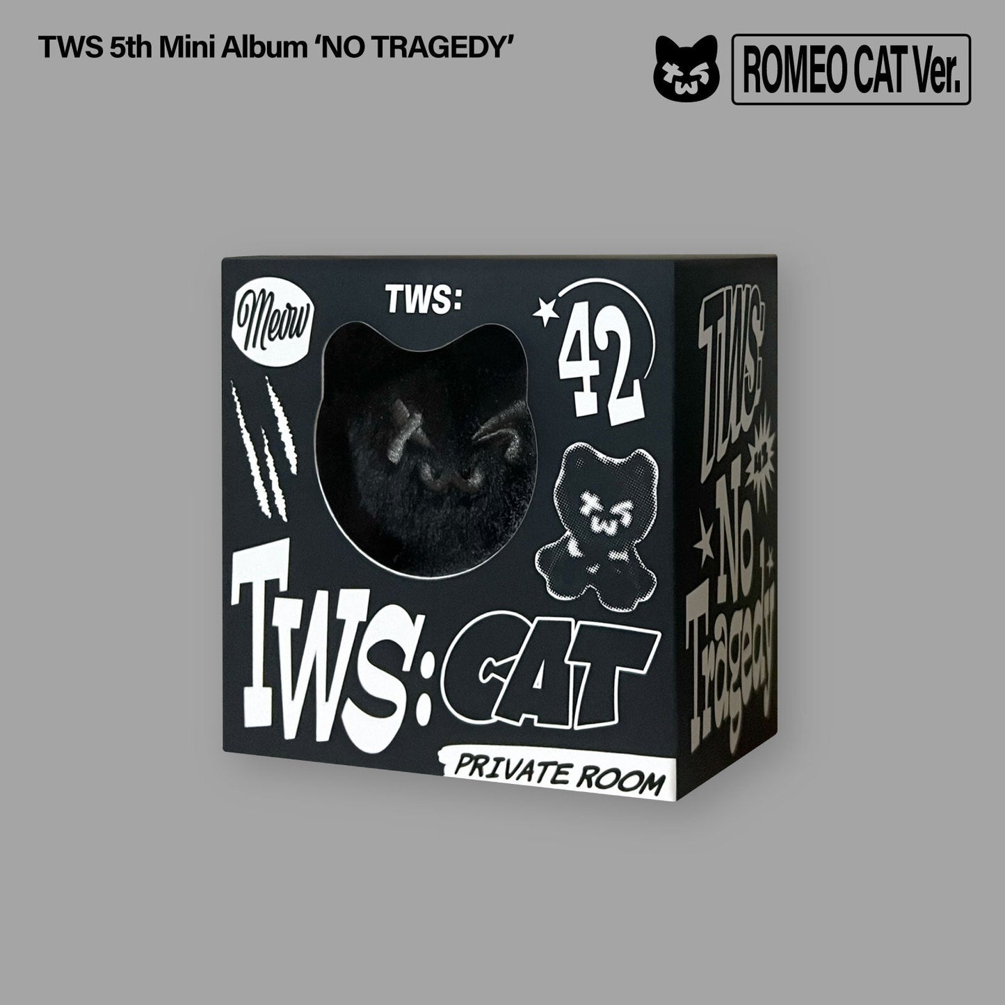 TWS - NO TRAGEDY 5TH MINI ALBUM ROMEO CAT VER