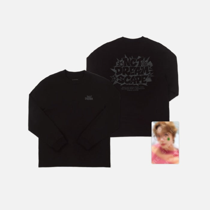 NCT DREAM - THE DREAM SHOW 3 DREAMSCAPE 2024 WORLD TOUR FINALE OFFICIAL MD LONG SLEEVE SET (BLACK)