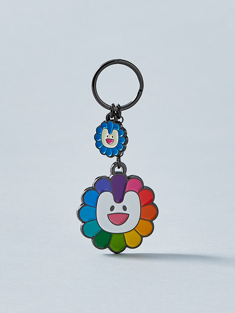 NEWJEANS - NEWJEANS X MURAKAMI OFFICIAL MD METAL KEYRING FLOWER