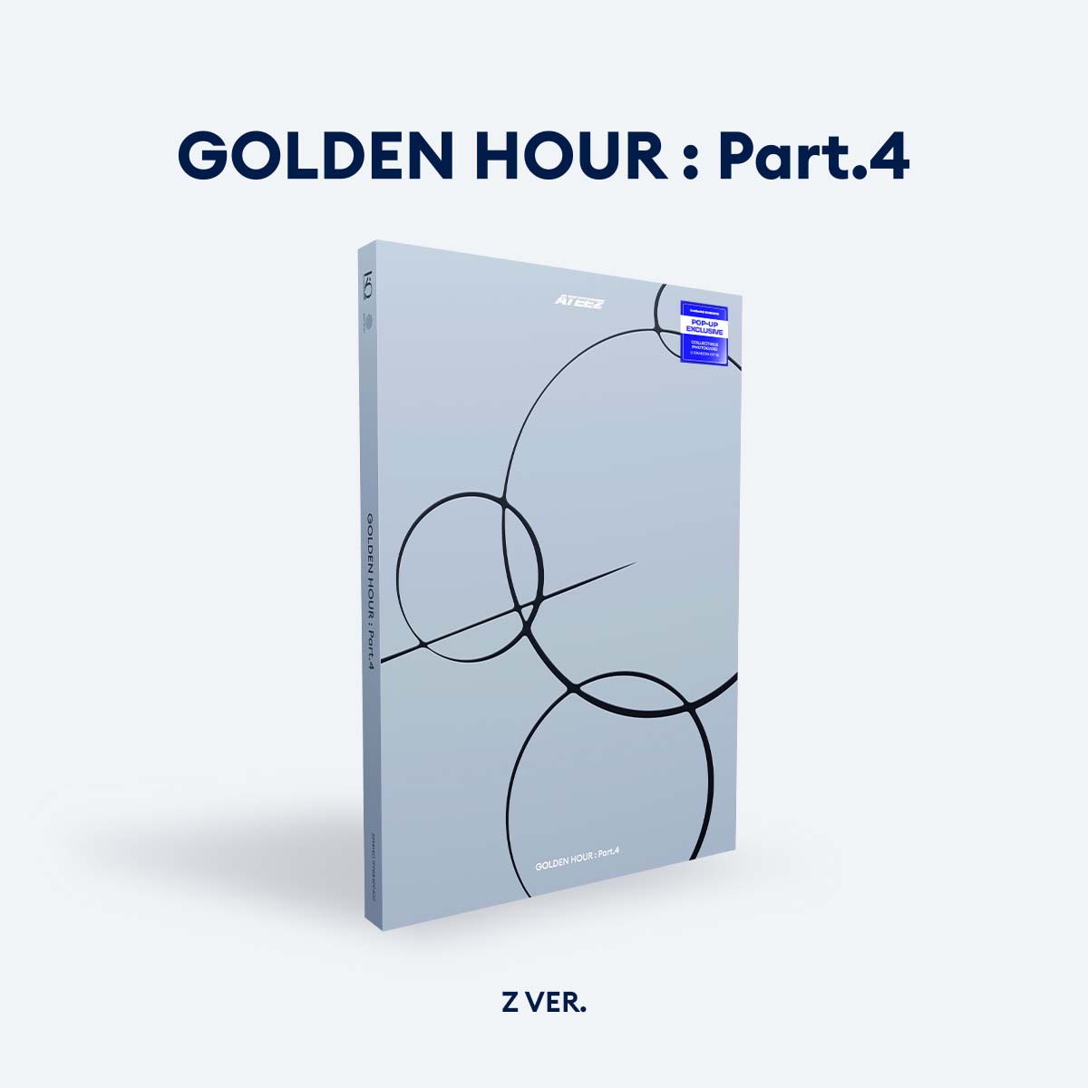 [Pre-Order] ATEEZ - GOLDEN HOUR : PART.4 MINI 13TH ALBUM STANDARD - Hello82 POP-UP Exclusive