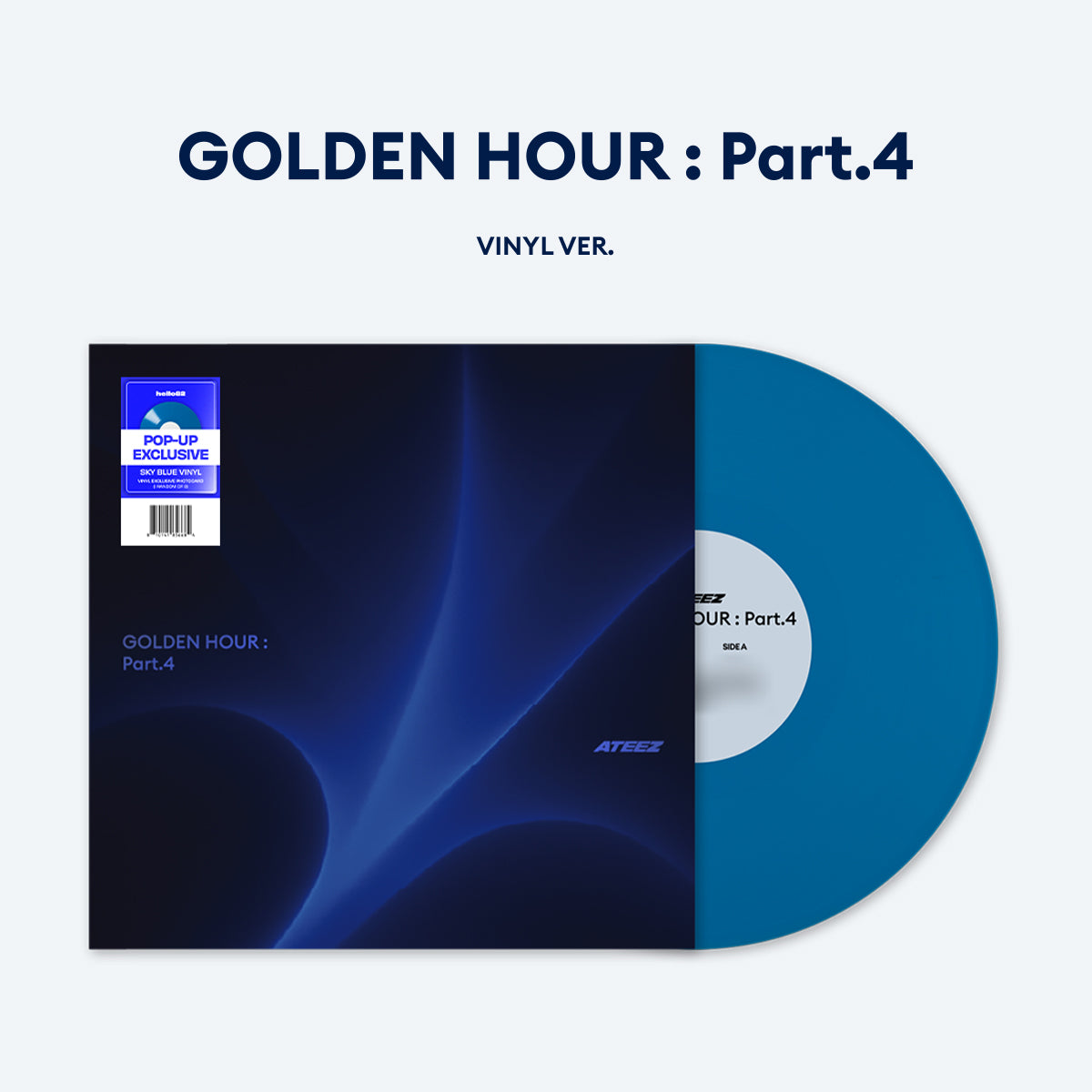 [Pre-Order] ATEEZ - GOLDEN HOUR : PART.4 MINI 13TH ALBUM Vinilo - Hello82 POP-UP Exclusive
