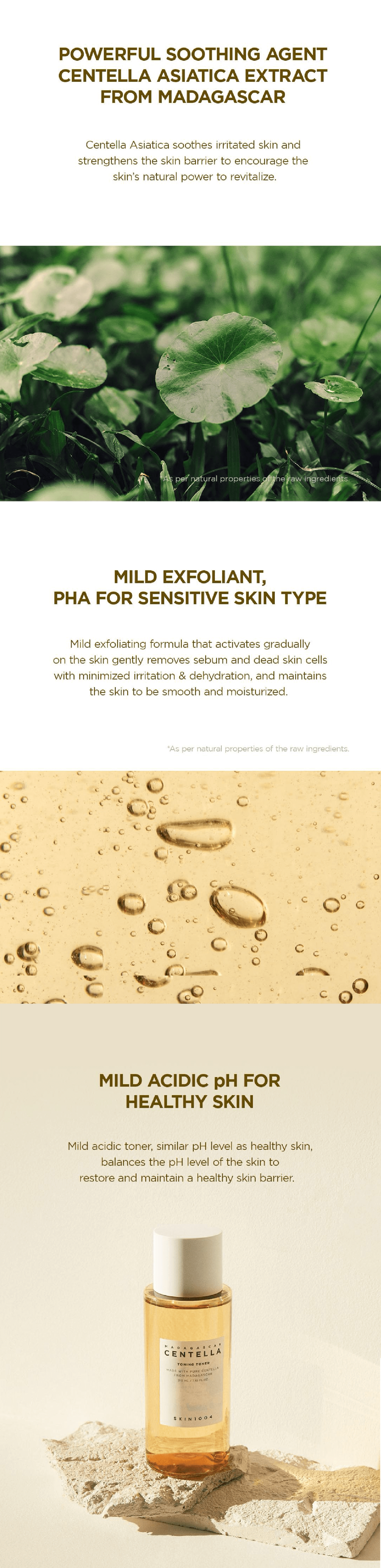 SKIN1004 Madagascar Centella Toning Toner