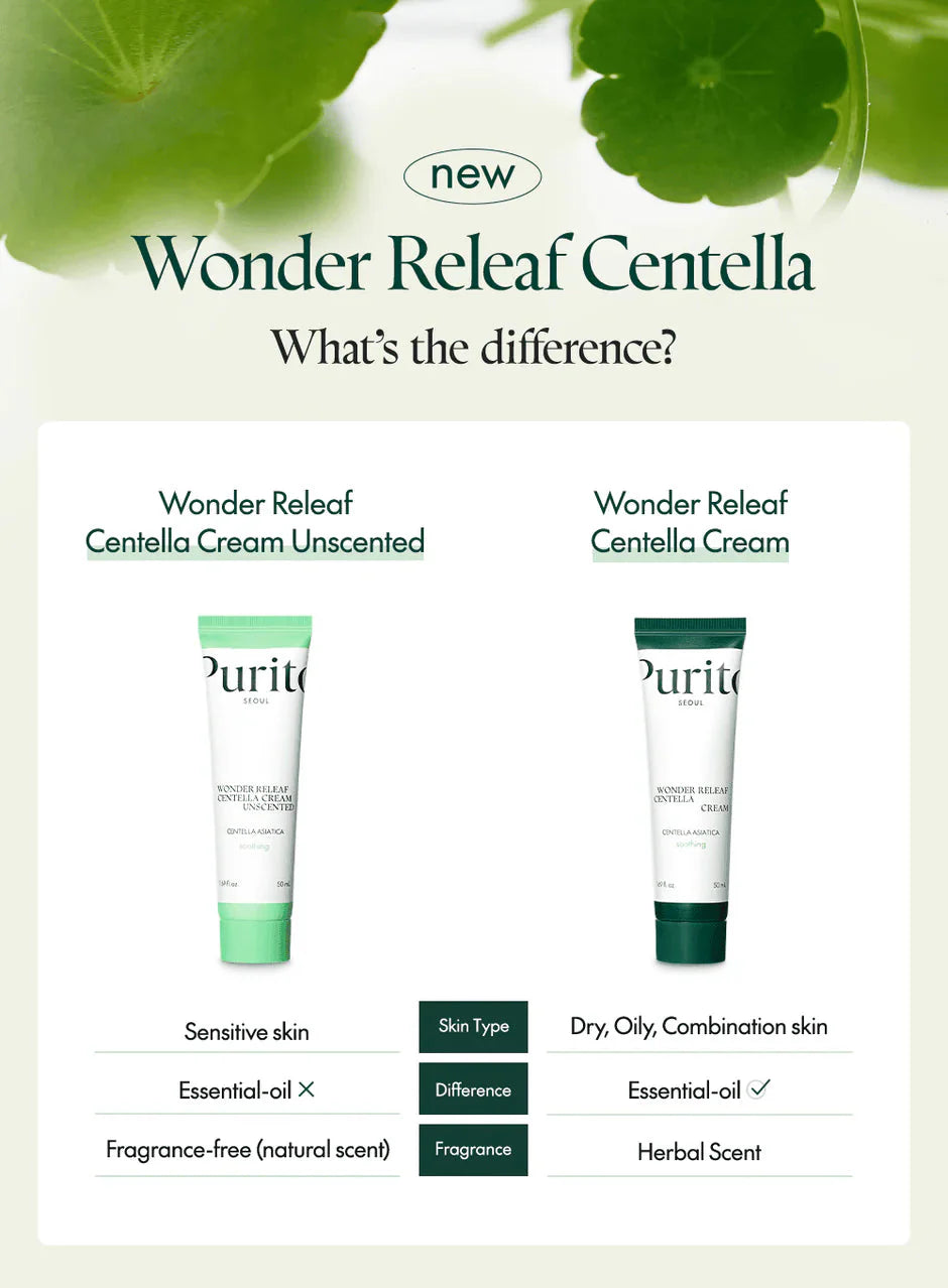 Purito Seoul Wonder Releaf Centella Cream Unscented