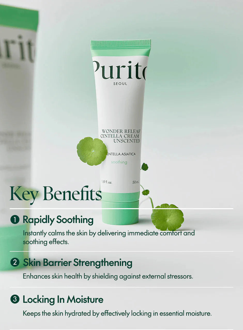 Purito Seoul Wonder Releaf Centella Cream Unscented