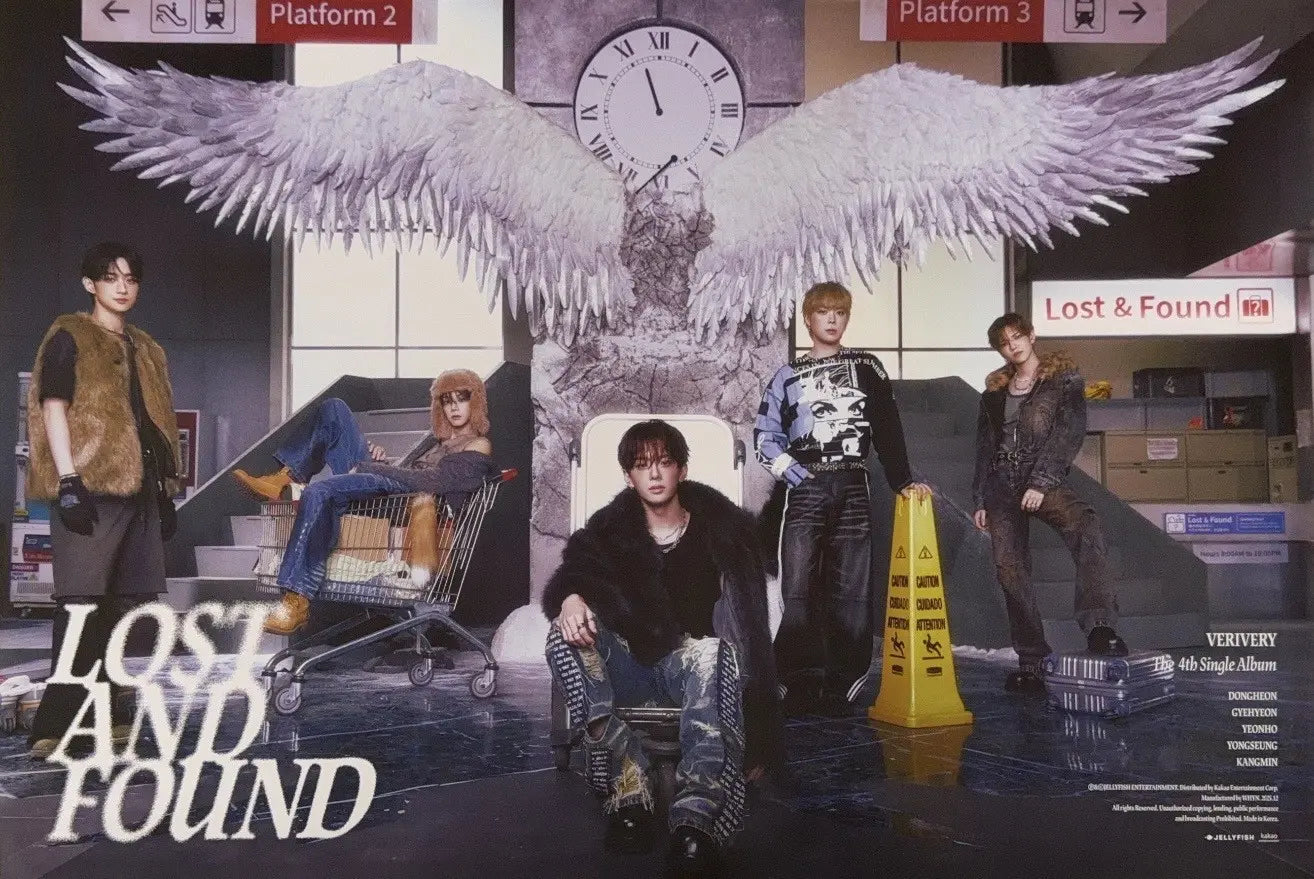 [POSTER 408] VERIVERY - LOST AND FOUND 4TH SINGLE ALBUM