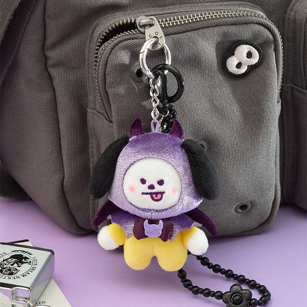 BT21 - ANGEL & VILLAIN VILLAIN PLUSH KEYRING