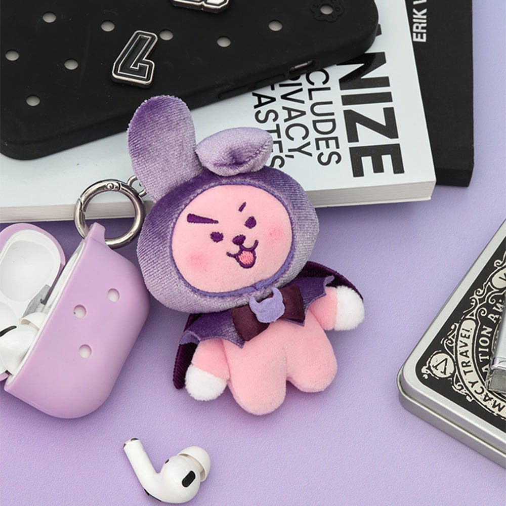 BT21 - ANGEL & VILLAIN VILLAIN PLUSH KEYRING