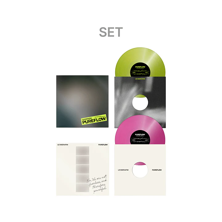 [Pre-Order] LE SSERAFIM - PUREFLOW 2ND ALBUM VINYL