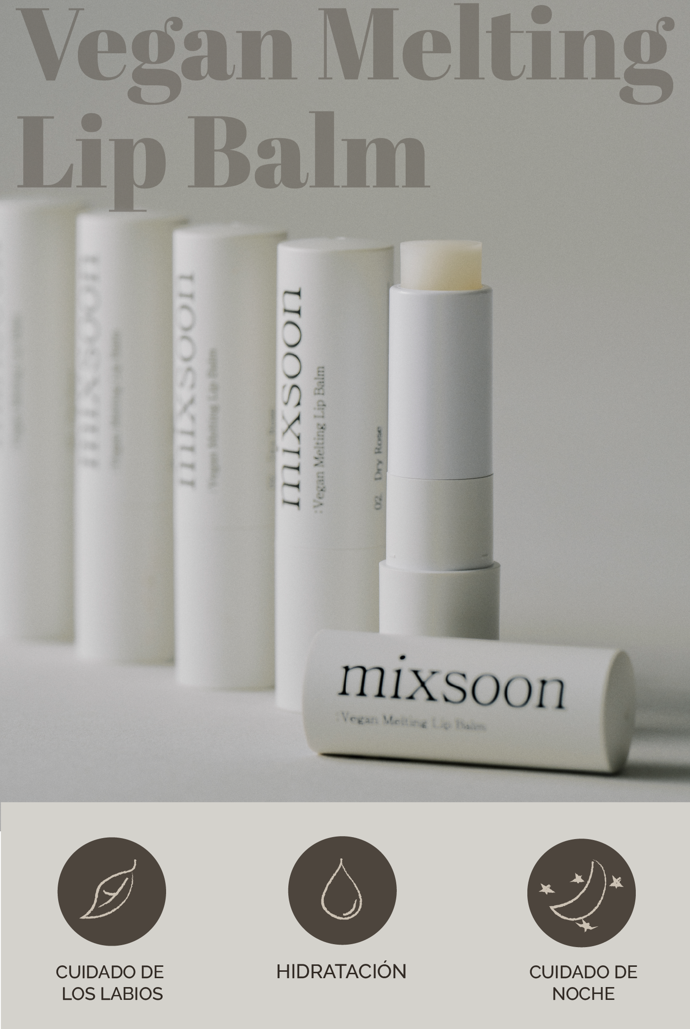 mixsoon Vegan Melting Lip Balm