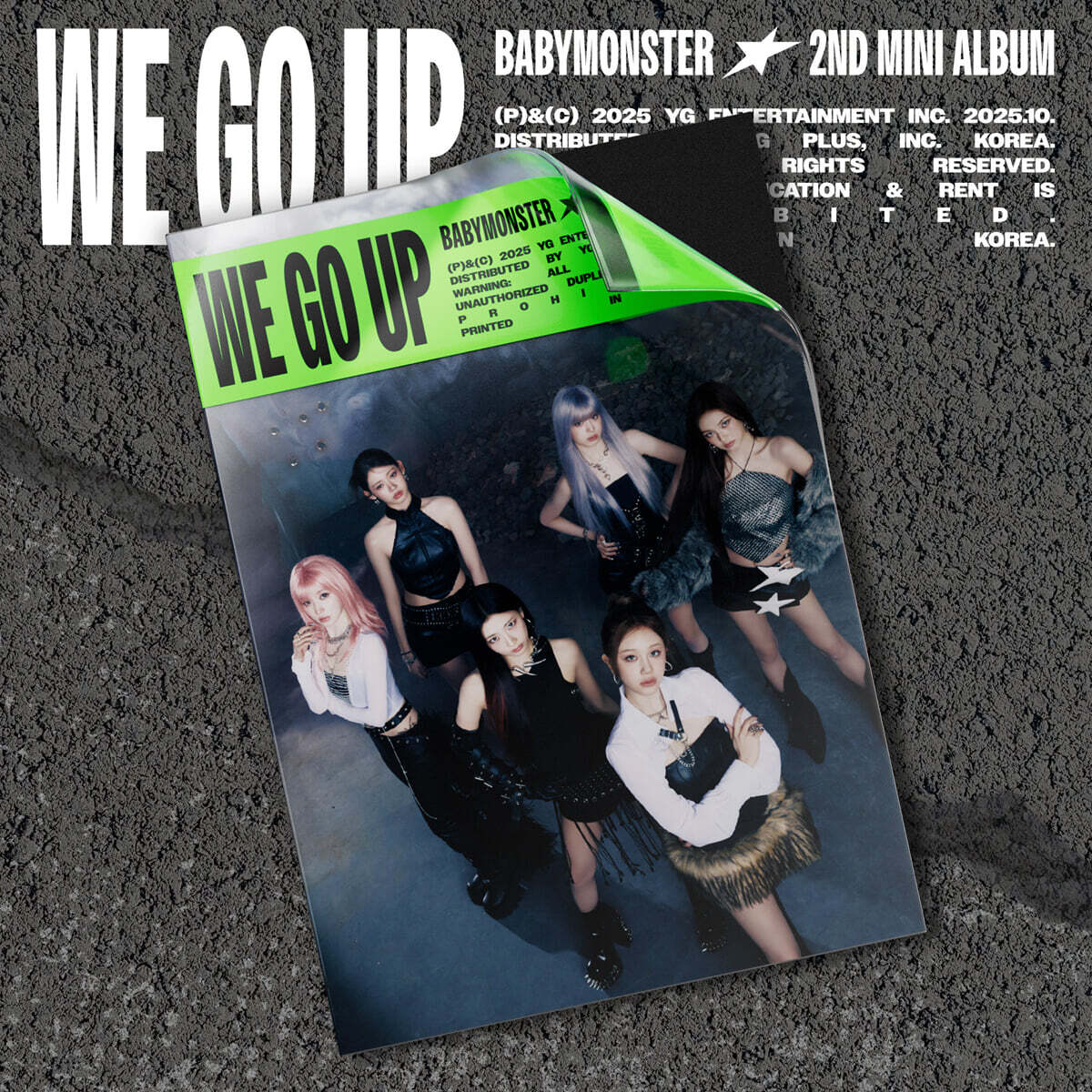 BABYMONSTER - 2nd MINI ALBUM [WE GO UP]