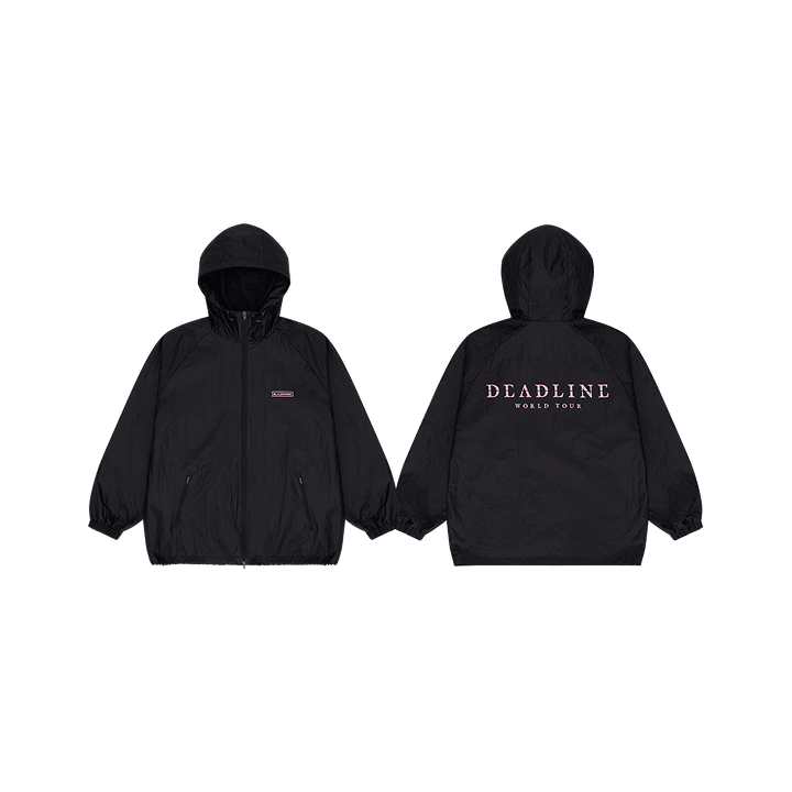 [2nd Pre-Order] BLACKPINK - DEADLINE WORLD TOUR IN SEOUL OFFICIAL MD WINDBREAKER JACKET