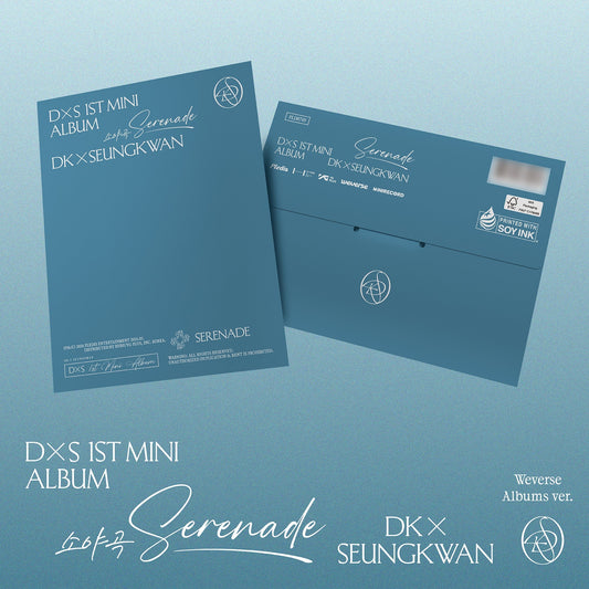 [Pre-Order] SEVENTEEN DK X SEUNGKWAN - SERENADE 1ST MINI ALBUM WEVERSE ALBUMS VER