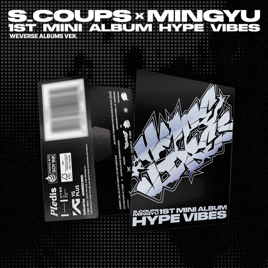 [Pre-Order] SEVENTEEN S.COUPS X MINGYU - HYPE VIBES 1ST MINI ALBUM WEVERSE ALBUMS VER