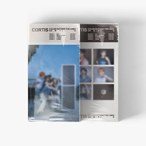 [Pre-Order] CORTIS - COLOR OUTSIDE THE LINES 1ST EP ALBUM WEVERSE ALBUMS VER