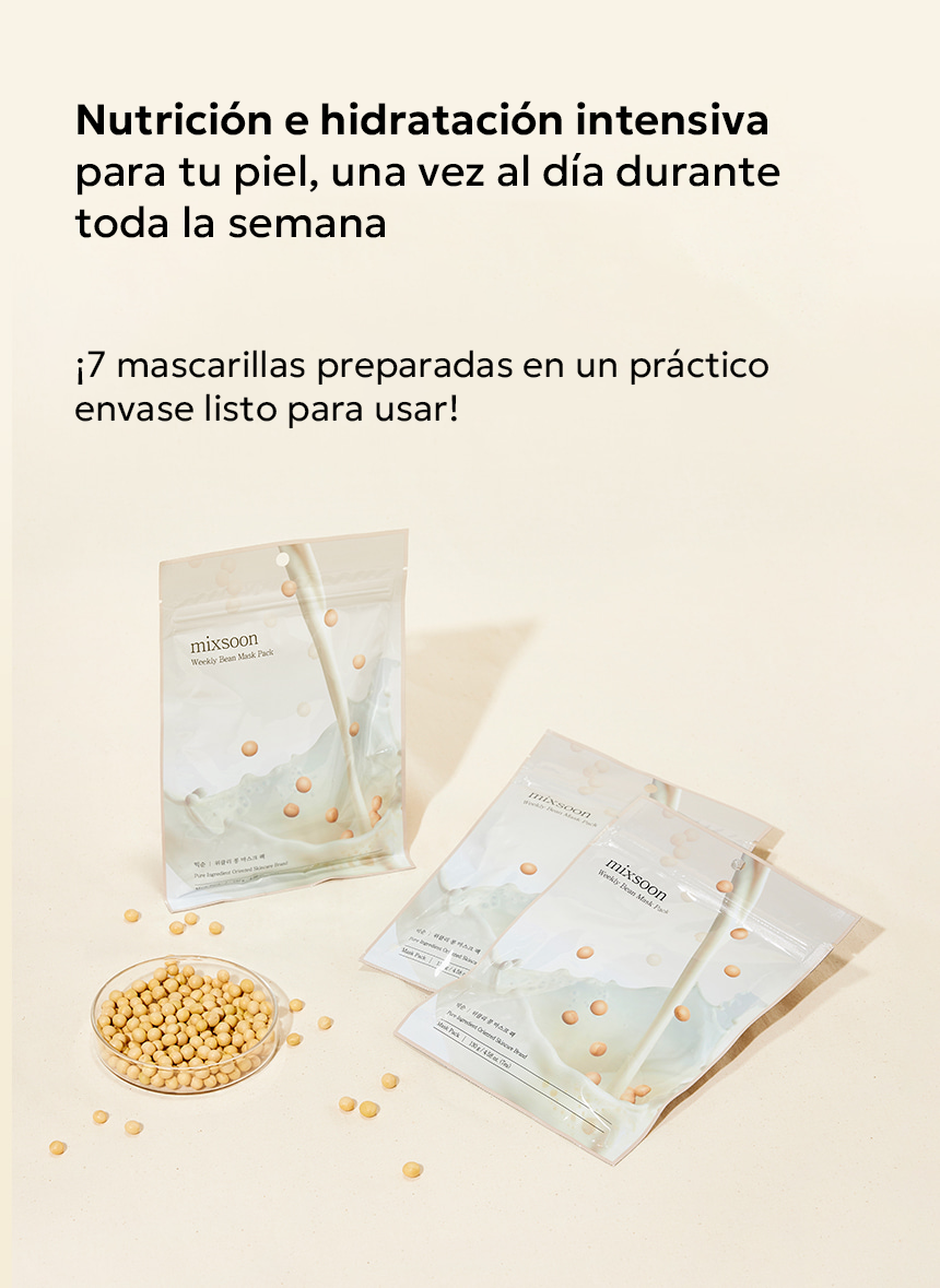 mixsoon Weekly Bean Mask Pack