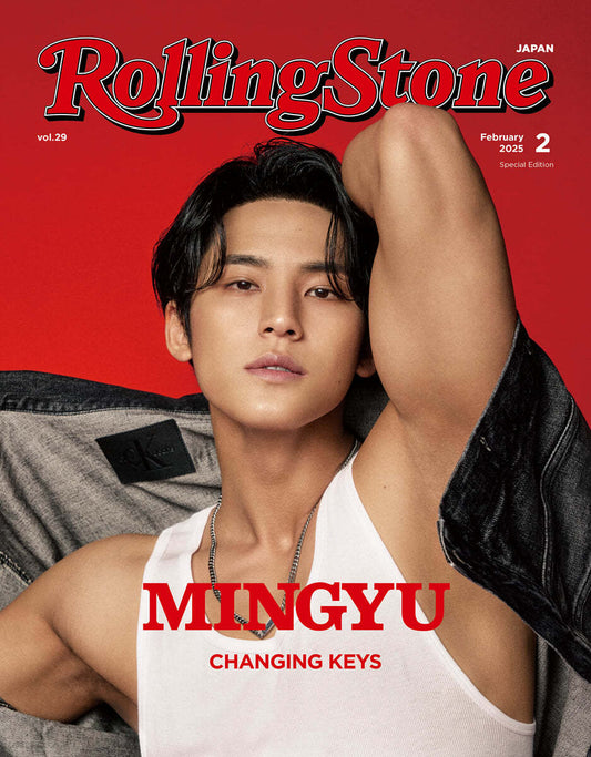 [Pre-Order] SEVENTEEN MINGYU - ROLLING STONE JAPAN 2025 FEBRUARY SPECIAL ISSUE