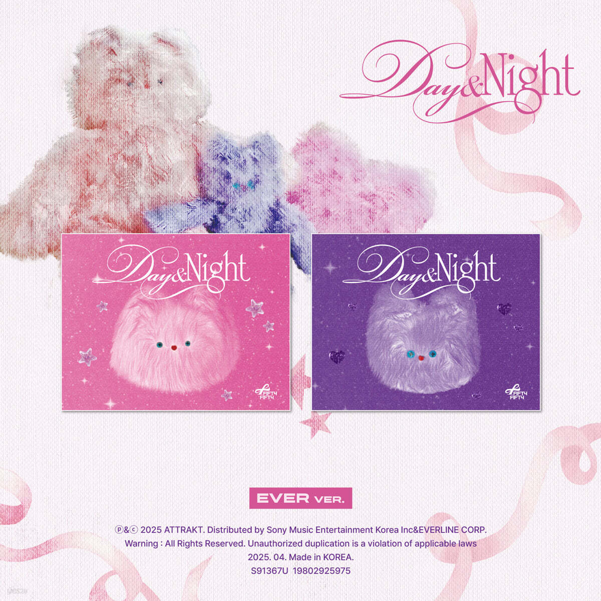 [Pre-Order] FIFTY FIFTY - DAY AND NIGHT 3RD MINI ALBUM EVER VER
